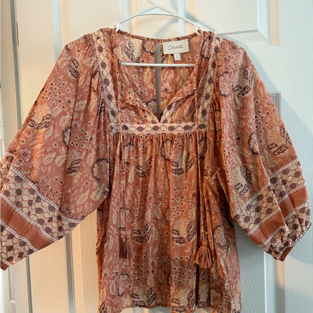 Cleobella size small boho top
